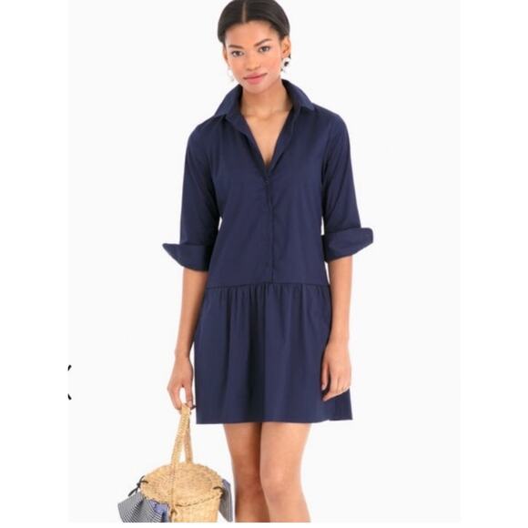 The Shirt by Rochelle Behrens Drop-Waist Shirt Dress - Picture 2 of 9